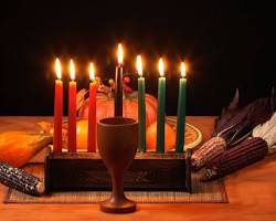 How is Kwanzaa celebrated? Kwanzaa is celebrated with a variety of rituals and activities